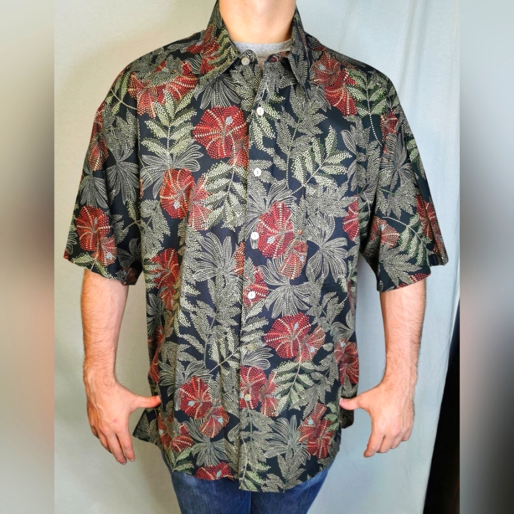 Tori Richard Honolulu Soft Cotton Hawaiian Shirt